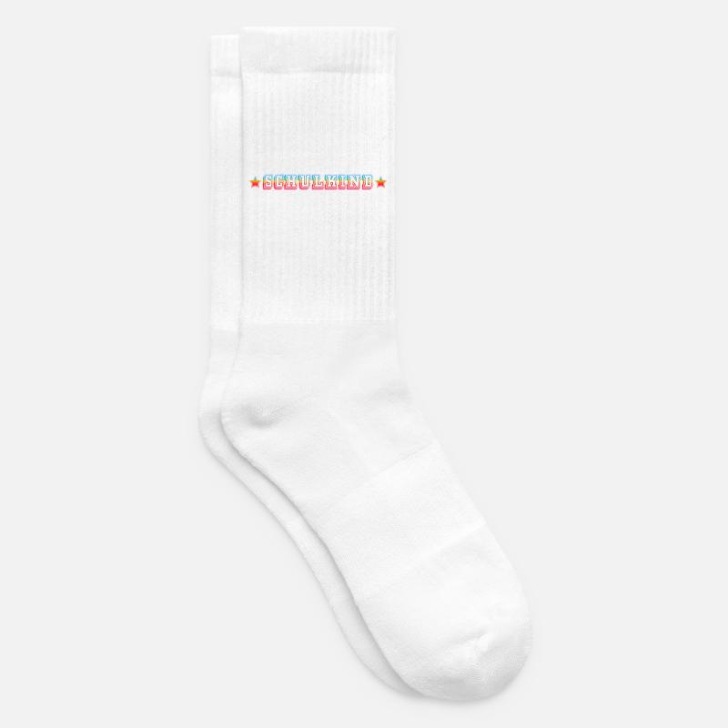 SCHULKIND rainbow star shirt - Tennissocken - Weiß
