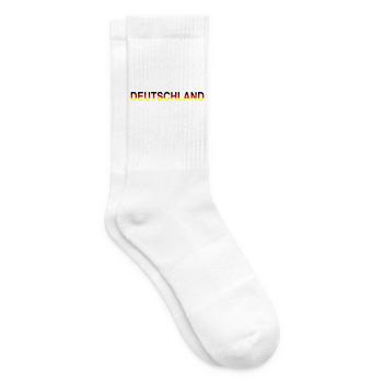 Allemagne Design - Chaussettes de tennis - blanc - Droite