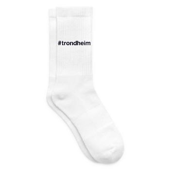 TRONDHEIM Norway Norge Norwegen - Tennis socks - white - Right