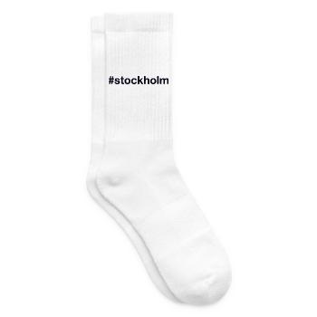 STOCKHOLM Suède Sverige Schweden - Chaussettes de tennis - blanc - Droite