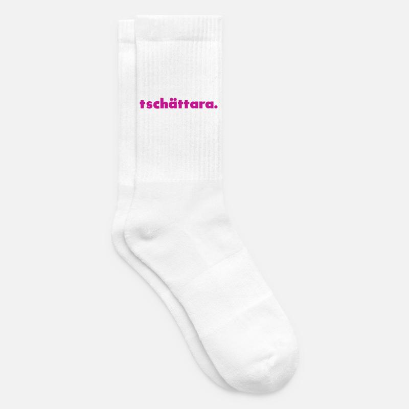 Tschättara. - Tennis socks - white