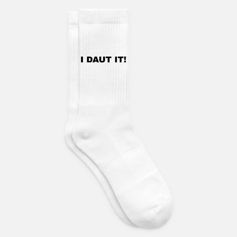 JE L’OSE ! - Chaussettes de tennis - blanc