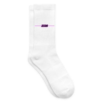 2026 Jahr Herz - Tennissocken - Weiß - Rechts