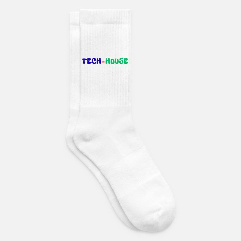 Tech House - Tennis socks - white