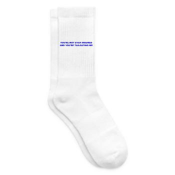 Glue Not - Tennis socks - white - Right