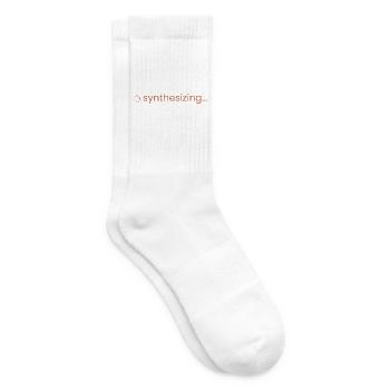 en train de synthétiser... Chargement du spinner pour les Idées - Chaussettes de tennis - blanc - Droite