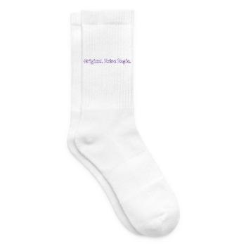 Original. Keine Kopie. Lustiges T-Shirt für alle. - Tennissocken - Weiß - Rechts