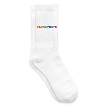 Flitzpiepe Farbblock - Tennissocken - Weiß - Rechts