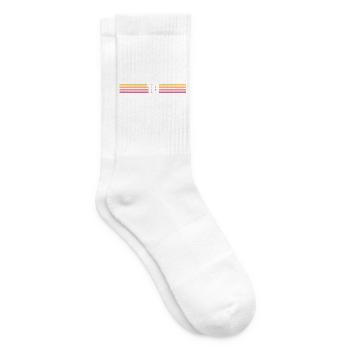 10 Trikotnummer 10 – 10-jähriges Jubiläum - Tennissocken - Weiß - Rechts
