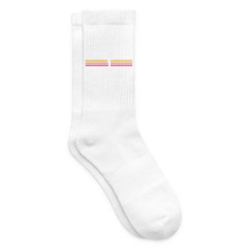 1 Trikotnummer 1 – 1-jähriges Jubiläum retro 1 - Tennissocken - Weiß - Rechts