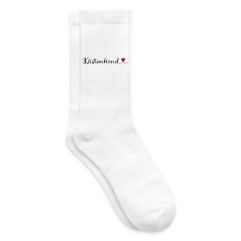 Küstenkind - Strand und Meer - Tennissocken - Weiß - Rechts