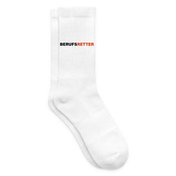 Professional rescuer - Tennis socks - white - Right
