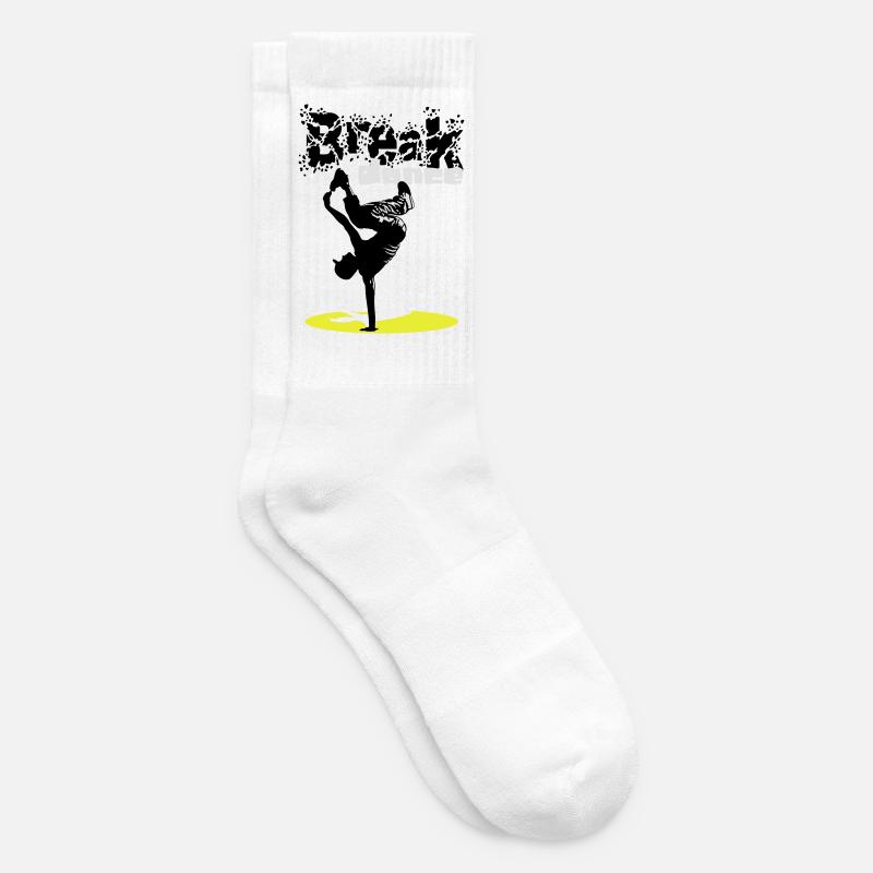 Breakdance flex - Tennissocken - Weiß