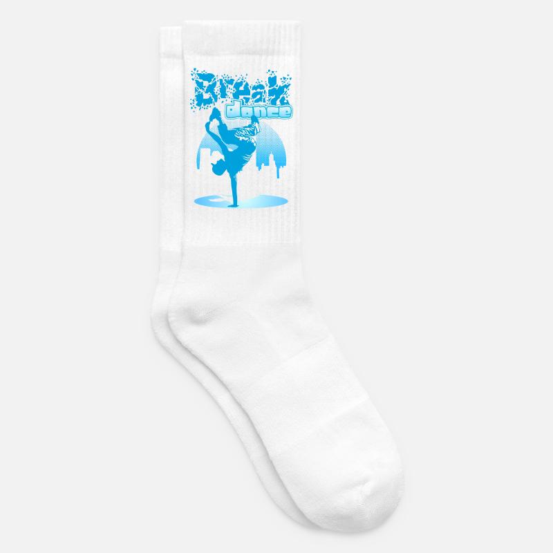 City breakdance - Tennissocken - Weiß