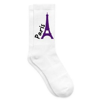 Paris - Tennissocken - Weiß - Rechts