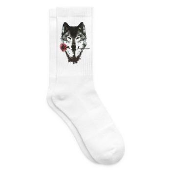Wolf & Rose - Tennissocken - Weiß - Rechts