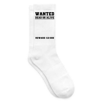 wanted selber gestalten - Tennissocken - Weiß - Rechts