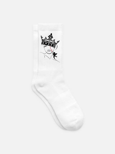 Amor Tränen - Tennissocken - Weiß
