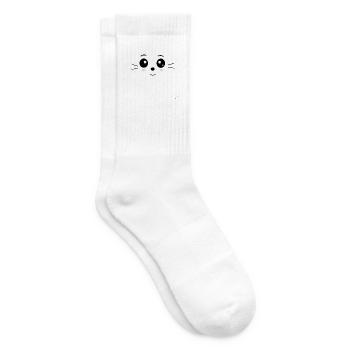 Sceau Kawaii Sceau Kawaii Fille Kawaii Manga - Chaussettes de tennis - blanc - Droite