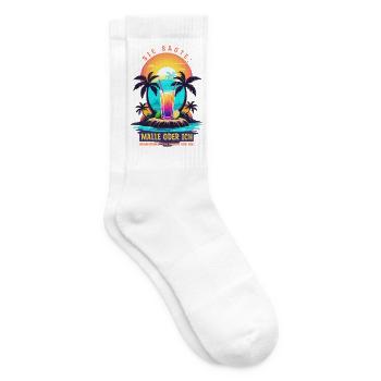 She said. Malle or I - Tennis socks - white - Right