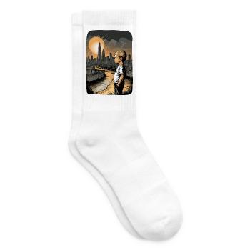 Childhood Homeland - Tennis socks - white - Right