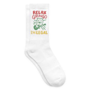 Mexikanische Einwanderer Cinco de Mayo Party - Tennissocken - Weiß - Rechts