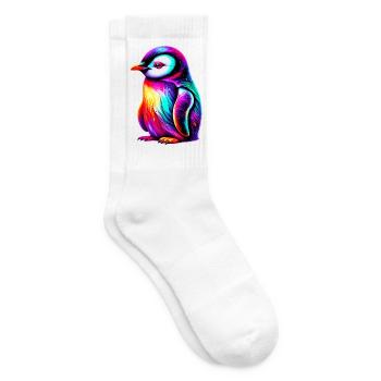 Penguin - Tennis socks - white - Right