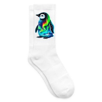 Penguin - Tennis socks - white - Right