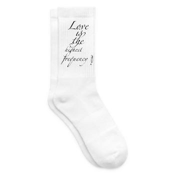 Love  - Tennissocken - Weiß - Rechts
