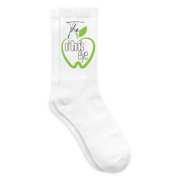La prunelle de l’œil de Dieu - Chaussettes de tennis - blanc - Droite