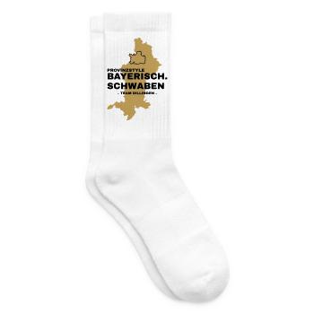 Swabia | DILLINGEN - Tennis socks - white - Right