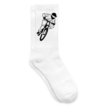 Biker - Tennissocken - Weiß - Rechts
