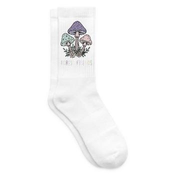 Waldfreund Pilztraum Pastell - Tennissocken - Weiß - Rechts
