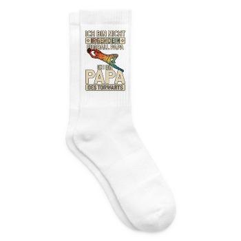 Fußball Papa Des Torwarts - Tennissocken - Weiß - Rechts