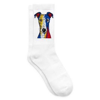 Greyhound - Tennissocken - Weiß - Rechts