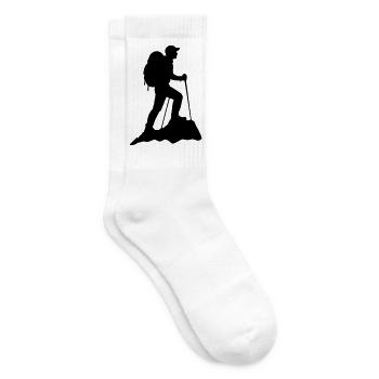 Wandern Hicking - Tennissocken - Weiß - Rechts