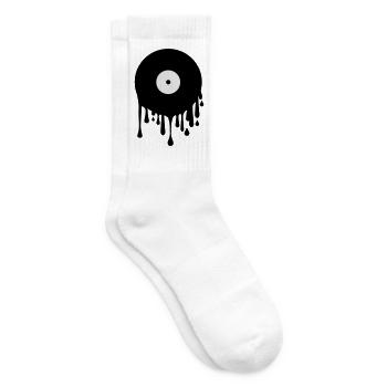 dj logo - Tennissocken - Weiß - Rechts