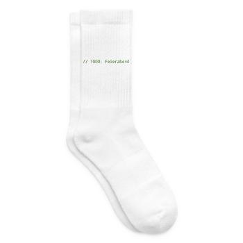 // TODO: Feierabend – Programmierer Shirt - Tennissocken - Weiß - Rechts