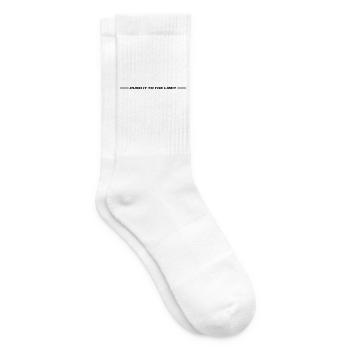 Push It To The Limit - Tennissocken - Weiß - Rechts