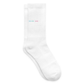 Open World Closed Social Life - Tennissocken - Weiß - Rechts