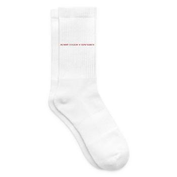 Sorry I Have Standards - Tennissocken - Weiß - Rechts