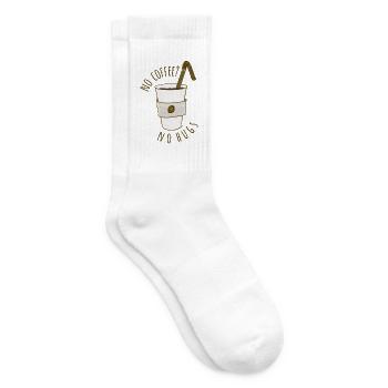 Kein Kaffee? - Tennissocken - Weiß - Rechts