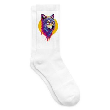 Tête De Loup - Chaussettes de tennis - blanc - Droite