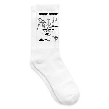 Logo für Haus oder Stimmungslicht Lampen Shop - Tennissocken - Weiß - Rechts