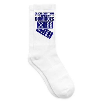 Domino Design - Tennissocken - Weiß - Rechts
