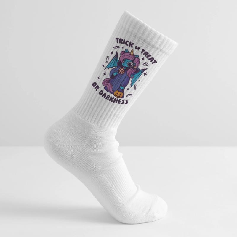 Dark Candy Unicorn - Süßes oder Saures oder Dunkelheit Tennissocken