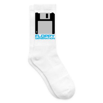 Disquette Génération 3.5 - Chaussettes de tennis - blanc - Droite