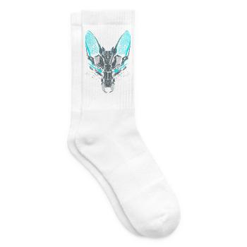 Mecha-Fuchs - Tennissocken - Weiß - Rechts