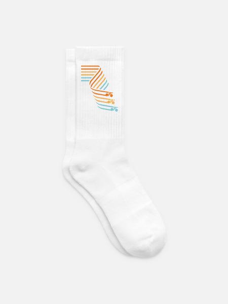 Shut up legs-ride on - Tennissocken - Weiß