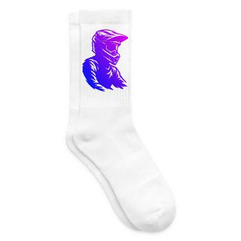 Œuvres propres de motocross pour le motocross - Chaussettes de tennis - blanc - Droite